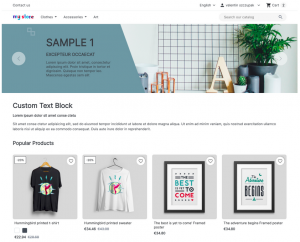 Einblick: Hummingbird Theme, PrestaShop 9